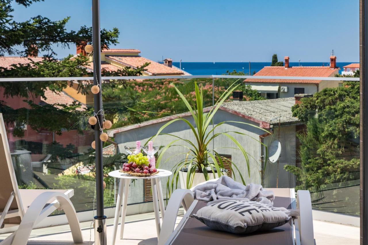 Villa Elena Deluxe Mit Whirlpool Und Beheiztem Pool Am Meer Und Wunderschoenen Blick Auf Die Brijuni Inseln Fazana Ngoại thất bức ảnh